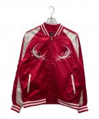 OBOROオボロ）の古着「スカジャン」｜レッド