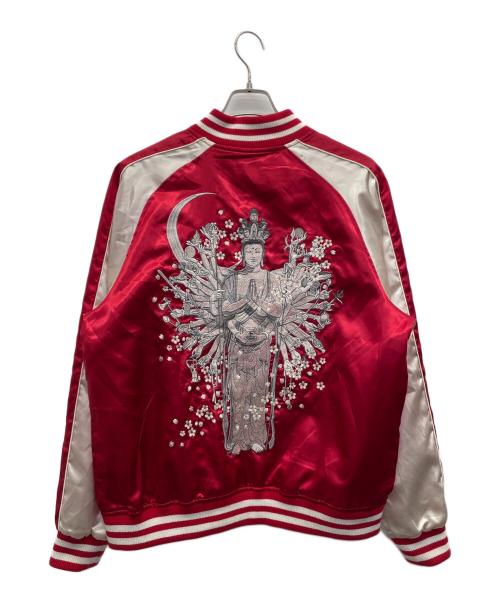 OBORO（オボロ）OBORO (オボロ) スカジャン レッド サイズ:XLの古着・服飾アイテム