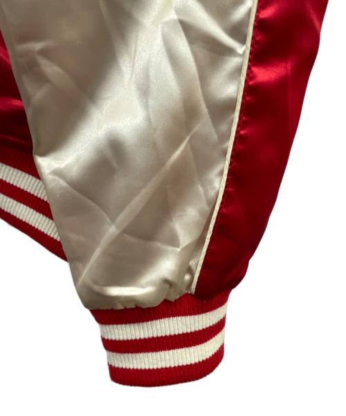 OBORO（オボロ）OBORO (オボロ) スカジャン レッド サイズ:XLの古着・服飾アイテム