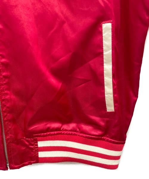 OBORO（オボロ）OBORO (オボロ) スカジャン レッド サイズ:XLの古着・服飾アイテム