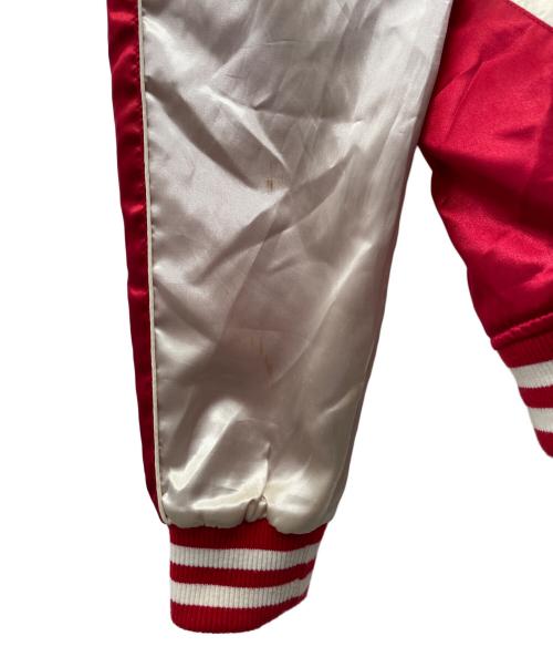 OBORO（オボロ）OBORO (オボロ) スカジャン レッド サイズ:XLの古着・服飾アイテム