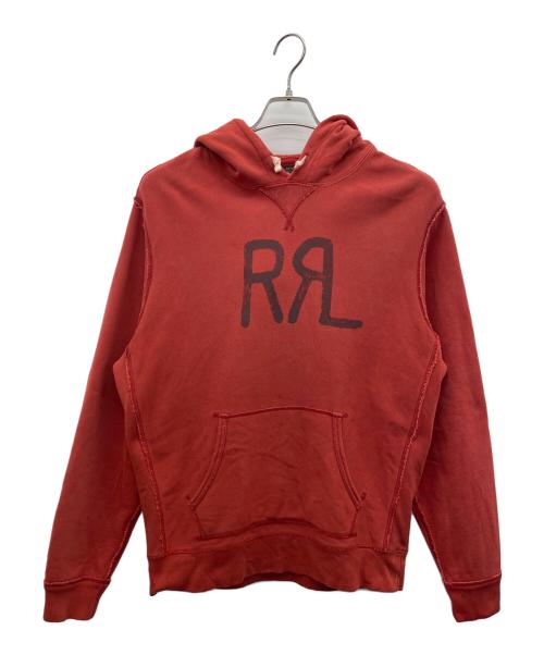 RRL（ダブルアールエル）RRL (ダブルアールエル) プルオーバーパーカー レッド サイズ:Lの古着・服飾アイテム