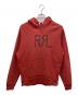 RRL（ダブルアールエル）の古着「プルオーバーパーカー」｜レッド