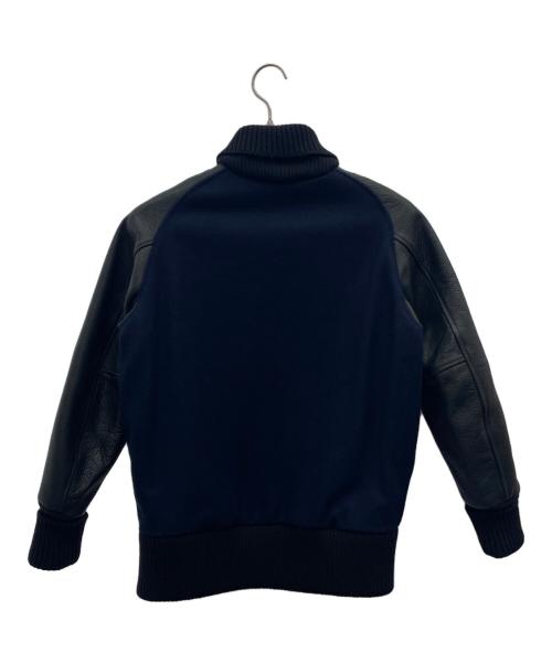 skookum（スクーカム）skookum (スクーカム) スタジャン ブラック×ネイビー サイズ:32の古着・服飾アイテム