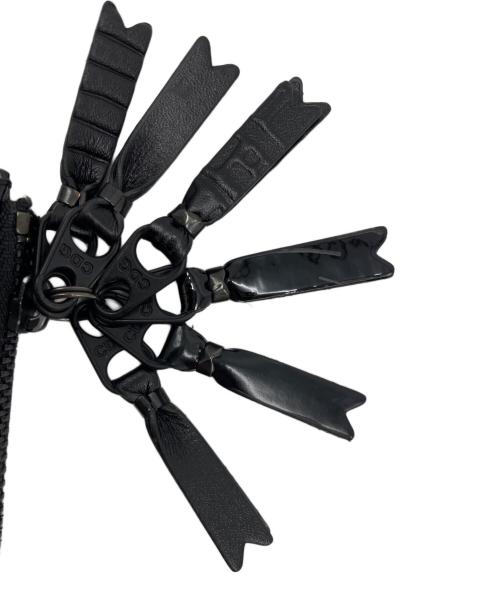 COMME des GARCONS（コムデギャルソン）COMME des GARCONS (コムデギャルソン) コンパクトウォレット 	ZIPPER MEDLEY ブラックの古着・服飾アイテム