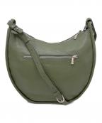 MOTHERHOUSEマザーハウス）の古着「ショルダーバッグ ラウンドムーン2」｜カーキ