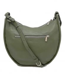 MOTHERHOUSE（マザーハウス）の古着「ショルダーバッグ ラウンドムーン2」｜カーキ