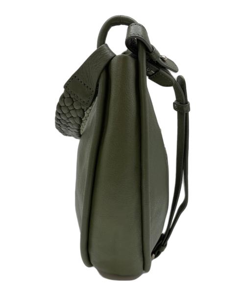 MOTHERHOUSE（マザーハウス）MOTHERHOUSE (マザーハウス) ショルダーバッグ ラウンドムーン2 カーキの古着・服飾アイテム