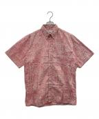 reyn spoonerレイン スプナー）の古着「半袖シャツ」｜レッド