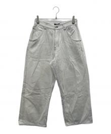 X-LARGE（エクストララージ）の古着「STITCH WIDE PANTS」｜ホワイト