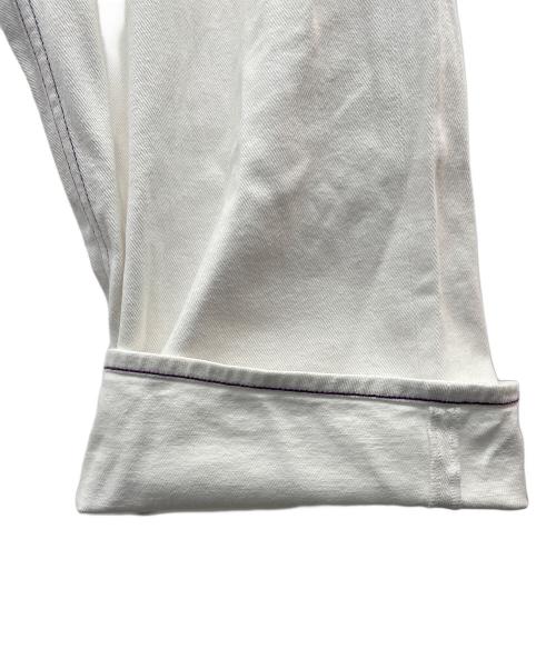 X-LARGE（エクストララージ）X-LARGE (エクストララージ) STITCH WIDE PANTS ホワイト サイズ:76cm (W30)の古着・服飾アイテム