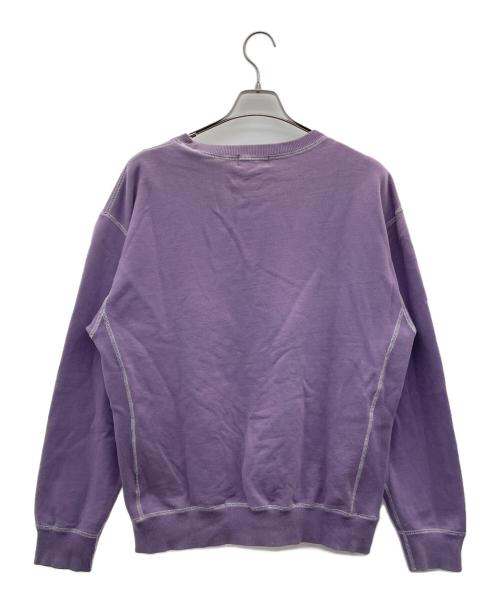X-LARGE（エクストララージ）X-LARGE (エクストララージ) STITCH CREWNECK SWEAT パープル サイズ:Ｍの古着・服飾アイテム