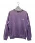 X-LARGE（エクストララージ）の古着「STITCH CREWNECK SWEAT」｜パープル