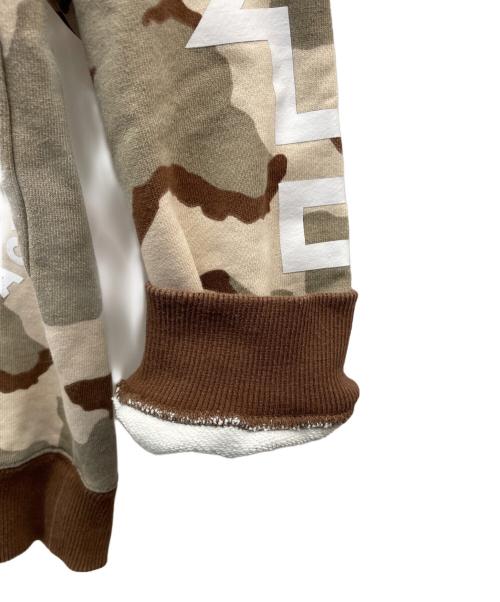 X-LARGE（エクストララージ）X-LARGE (エクストララージ) CAMO CREW NECK SWEAT ベージュ サイズ:Ｍの古着・服飾アイテム