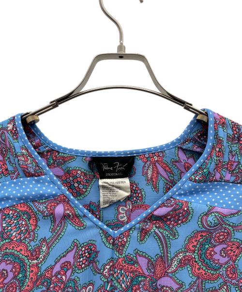 diane freis（ダイアンフレイス）diane freis (ダイアンフレイス) 長袖ワンピース ブルー サイズ:-の古着・服飾アイテム