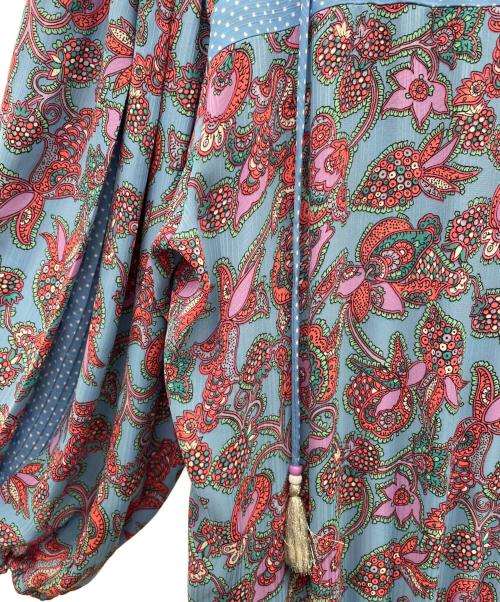 diane freis（ダイアンフレイス）diane freis (ダイアンフレイス) 長袖ワンピース ブルー サイズ:-の古着・服飾アイテム