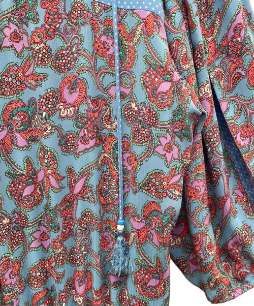 diane freis（ダイアンフレイス）diane freis (ダイアンフレイス) 長袖ワンピース ブルー サイズ:-の古着・服飾アイテム