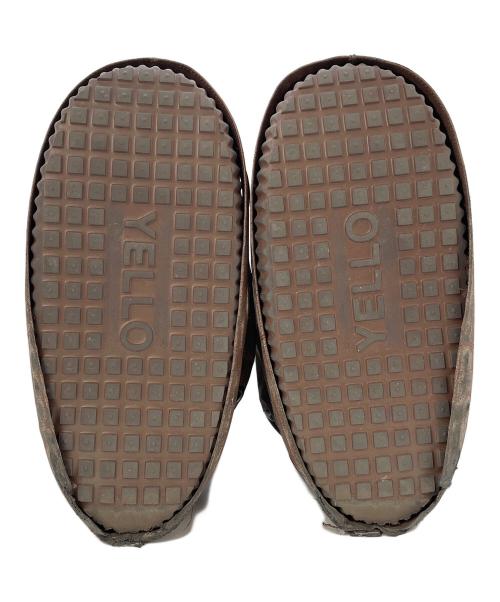 YELLO（イエロ）YELLO (イエロ) ショートブーツ ブラウン サイズ:XLの古着・服飾アイテム