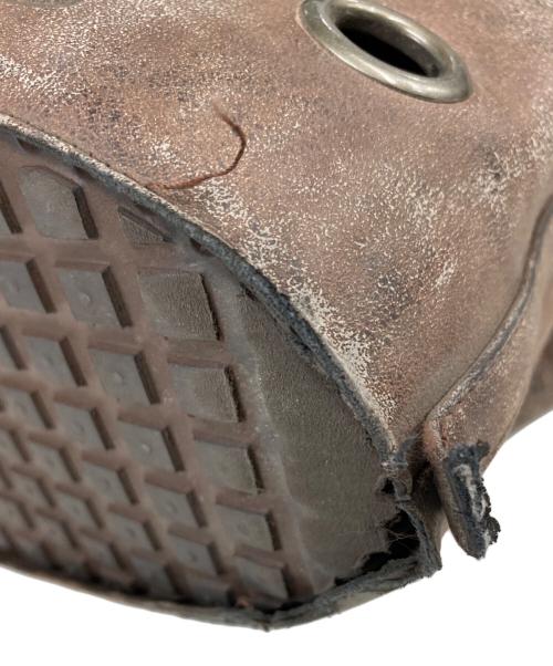 YELLO（イエロ）YELLO (イエロ) ショートブーツ ブラウン サイズ:XLの古着・服飾アイテム