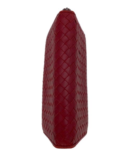 BOTTEGA VENETA（ボッテガベネタ）BOTTEGA VENETA (ボッテガベネタ) 長財布 レッドの古着・服飾アイテム