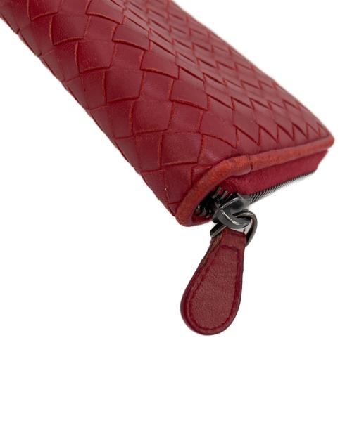 BOTTEGA VENETA（ボッテガベネタ）BOTTEGA VENETA (ボッテガベネタ) 長財布 レッドの古着・服飾アイテム