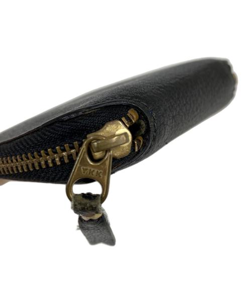 COMME des GARCONS（コムデギャルソン）COMME des GARCONS (コムデギャルソン) 2つ折り財布 ブラック×ブルーの古着・服飾アイテム