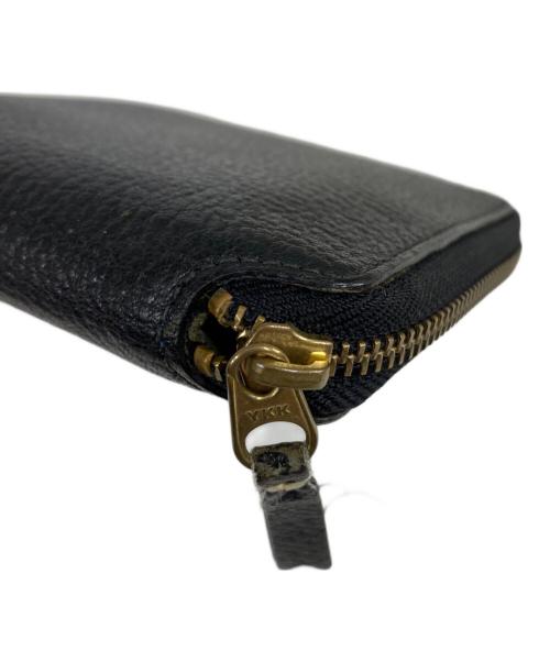 COMME des GARCONS（コムデギャルソン）COMME des GARCONS (コムデギャルソン) 2つ折り財布 ブラック×ブルーの古着・服飾アイテム