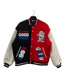 GALFY（ガルフィー）の古着「スタジャン」｜レッド×ブラック