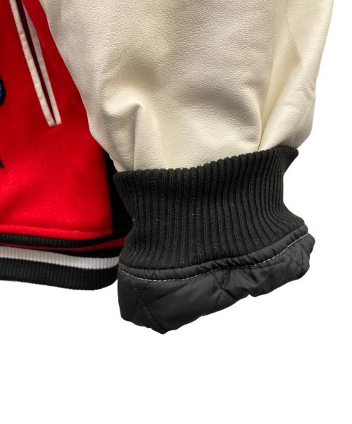 GALFY（ガルフィー）GALFY (ガルフィー) スタジャン レッド×ブラック サイズ:Ｍの古着・服飾アイテム