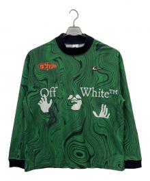 NIKE×OFFWHITE（ナイキ×オフホワイト）の古着「AS M NRG MC DF AOP JERSEY KELLY GREEN」｜グリーン×ブラック