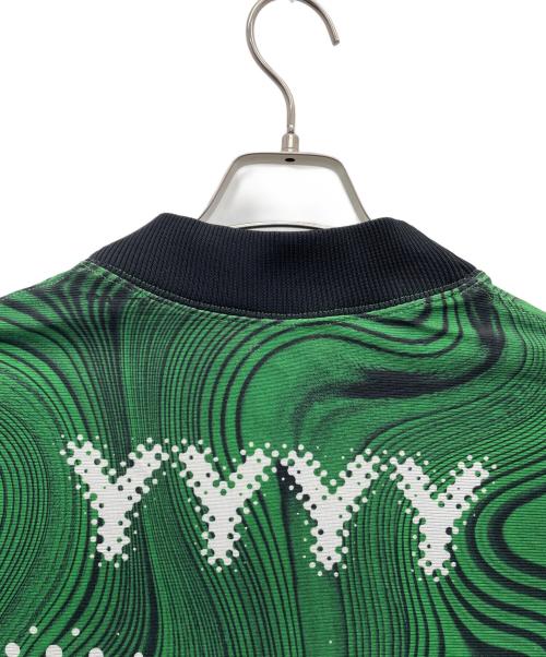 NIKE（ナイキ）NIKE (ナイキ) OFFWHITE (オフホワイト) AS M NRG MC DF AOP JERSEY KELLY GREEN グリーン×ブラック サイズ:XLの古着・服飾アイテム