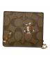 COACH (コーチ) スナップウォレット ブラウン：8000円