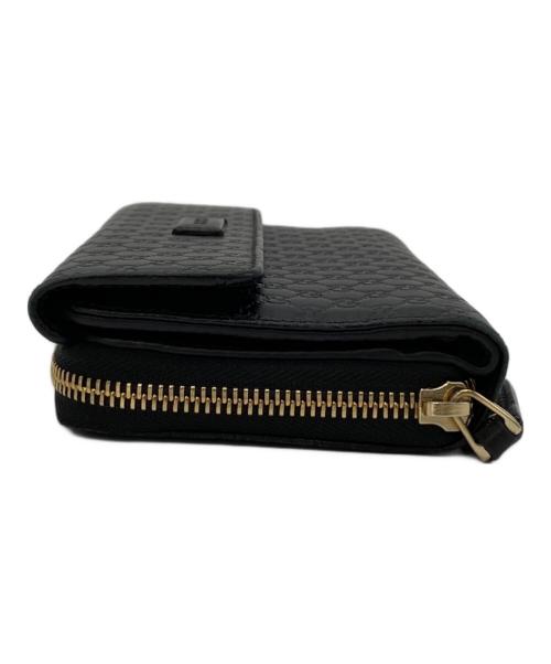 GUCCI（グッチ）GUCCI (グッチ) 長財布 ブラックの古着・服飾アイテム