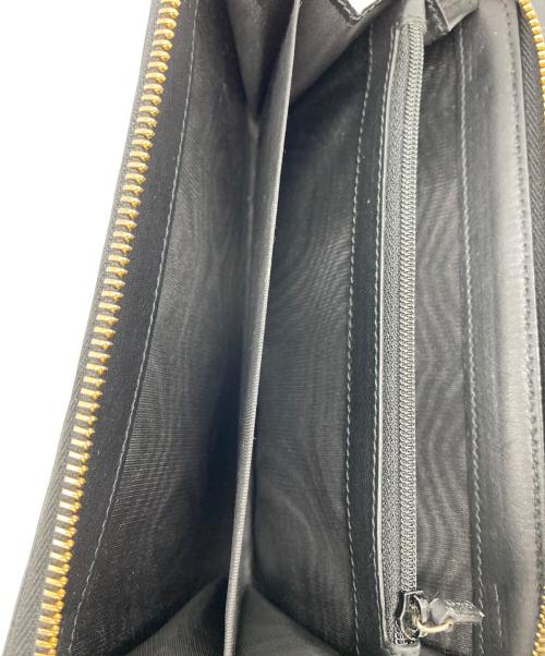 GUCCI（グッチ）GUCCI (グッチ) 長財布 ブラックの古着・服飾アイテム