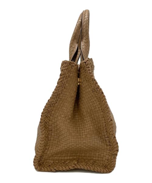 PRADA（プラダ）PRADA (プラダ) 2WAYバッグ ベージュの古着・服飾アイテム