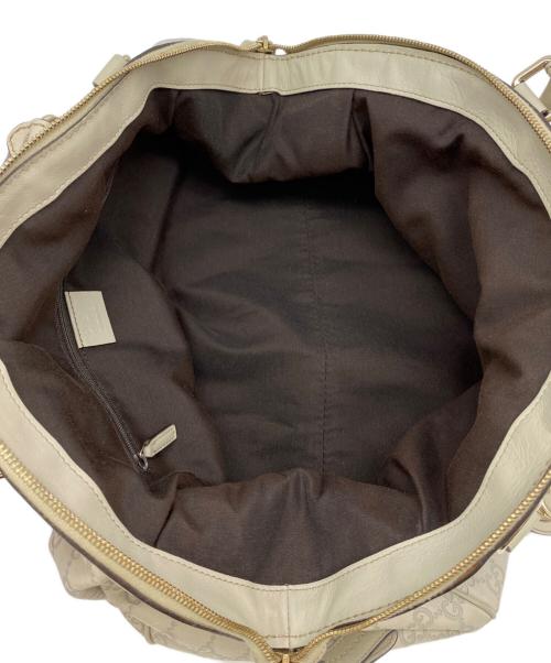 GUCCI（グッチ）GUCCI (グッチ) 2WAYバッグ ベージュの古着・服飾アイテム