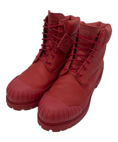 Timberland（ティンバーランド）Timberland (ティンバーランド) bee-line (ビーライン) レースアップブーツ レッド サイズ:27.5の古着・服飾アイテム