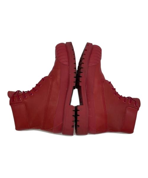 Timberland（ティンバーランド）Timberland (ティンバーランド) bee-line (ビーライン) レースアップブーツ レッド サイズ:27.5の古着・服飾アイテム