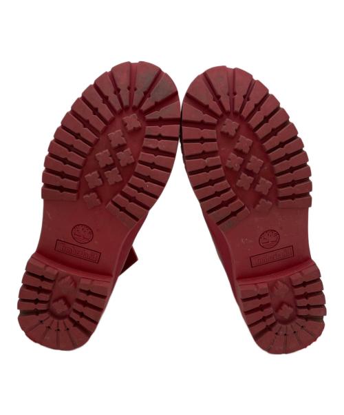 Timberland（ティンバーランド）Timberland (ティンバーランド) bee-line (ビーライン) レースアップブーツ レッド サイズ:27.5の古着・服飾アイテム