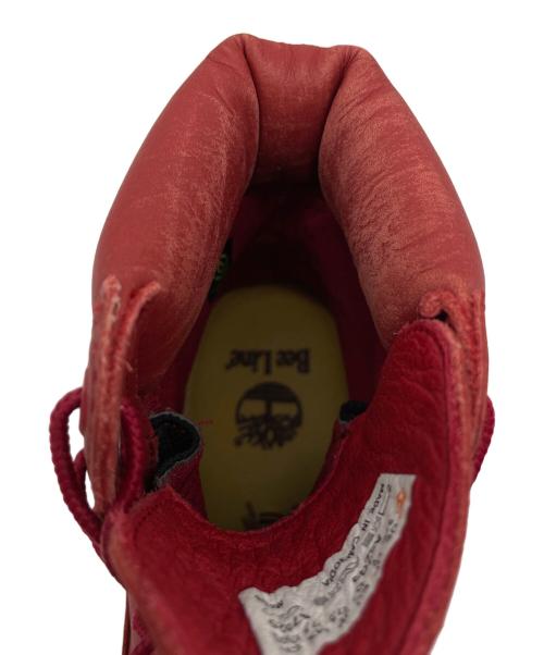 Timberland（ティンバーランド）Timberland (ティンバーランド) bee-line (ビーライン) レースアップブーツ レッド サイズ:27.5の古着・服飾アイテム