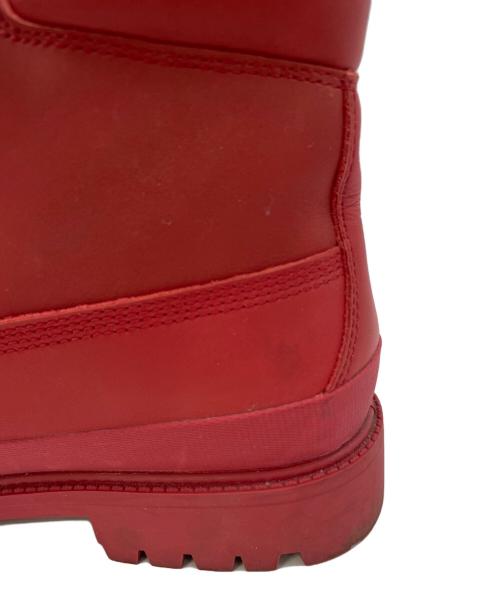 Timberland（ティンバーランド）Timberland (ティンバーランド) bee-line (ビーライン) レースアップブーツ レッド サイズ:27.5の古着・服飾アイテム