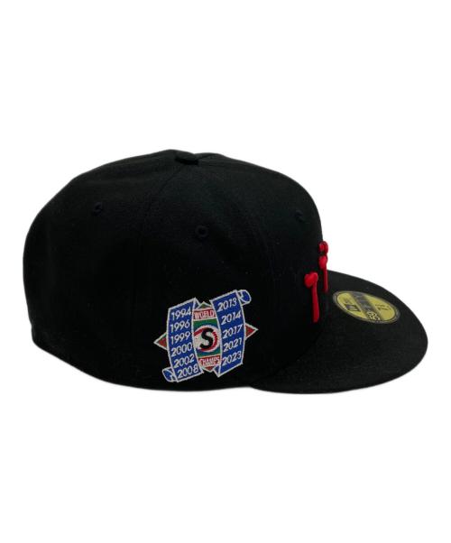 New Era（ニューエラ）New Era (ニューエラ) SUPREME (シュプリーム) Hebrewキャップ ブラックの古着・服飾アイテム