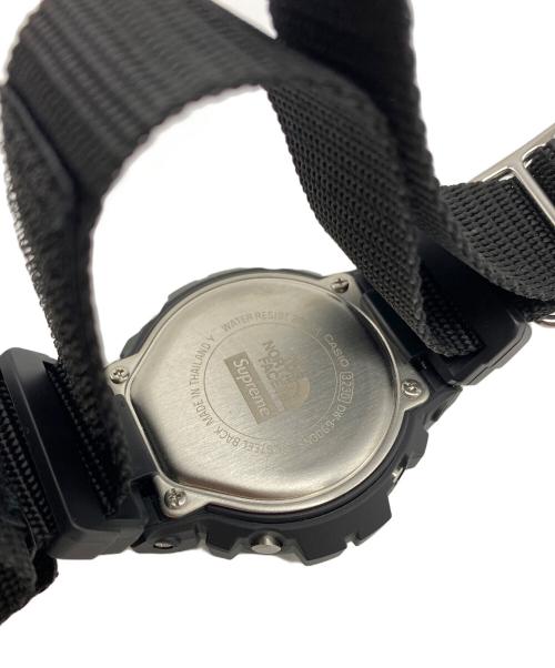 CASIO（カシオ）CASIO (カシオ) THE NORTH FACE (ザ ノース フェイス) SUPREME (シュプリーム) 腕時計 ブラックの古着・服飾アイテム