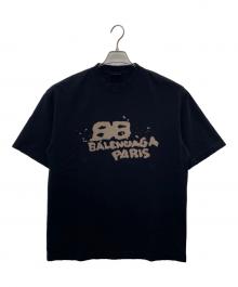 BALENCIAGA（バレンシアガ）の古着「半袖カットソー」｜ブラック