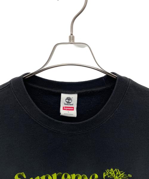 SUPREME（シュプリーム）SUPREME (シュプリーム) Timberland (ティンバーランド) スウェット ブラック サイズ:Lの古着・服飾アイテム