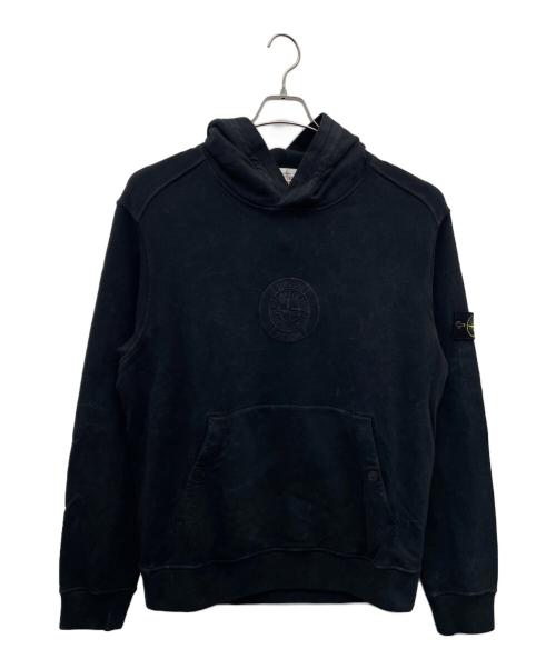 STONE ISLAND（ストーンアイランド）STONE ISLAND (ストーンアイランド) SUPREME (シュプリーム) Dust Treatment Hoodie ブラック サイズ:Lの古着・服飾アイテム