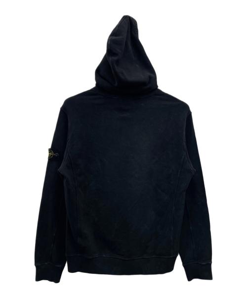 STONE ISLAND（ストーンアイランド）STONE ISLAND (ストーンアイランド) SUPREME (シュプリーム) Dust Treatment Hoodie ブラック サイズ:Lの古着・服飾アイテム