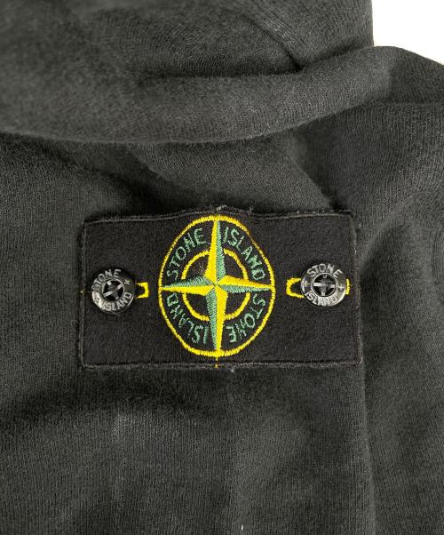 STONE ISLAND（ストーンアイランド）STONE ISLAND (ストーンアイランド) SUPREME (シュプリーム) Dust Treatment Hoodie ブラック サイズ:Lの古着・服飾アイテム