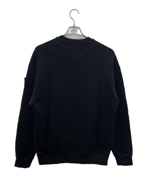 STONE ISLAND（ストーンアイランド）STONE ISLAND (ストーンアイランド) 22AW Ghost Crewneck Sweatshirt ブラック サイズ:Ｌの古着・服飾アイテム
