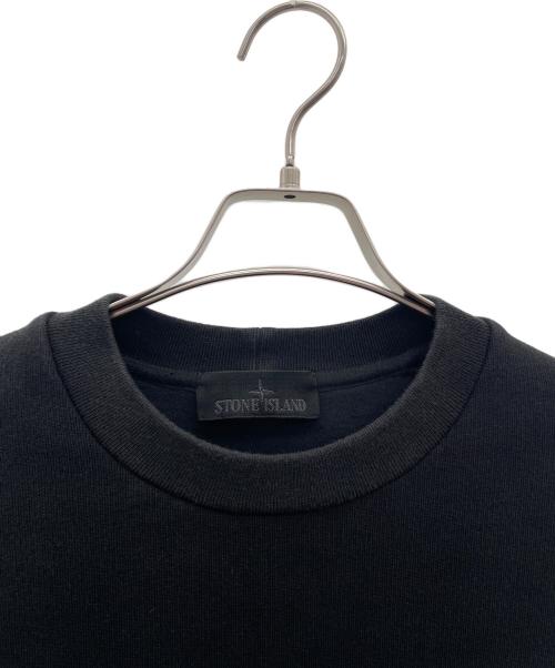 STONE ISLAND（ストーンアイランド）STONE ISLAND (ストーンアイランド) 22AW Ghost Crewneck Sweatshirt ブラック サイズ:Ｌの古着・服飾アイテム